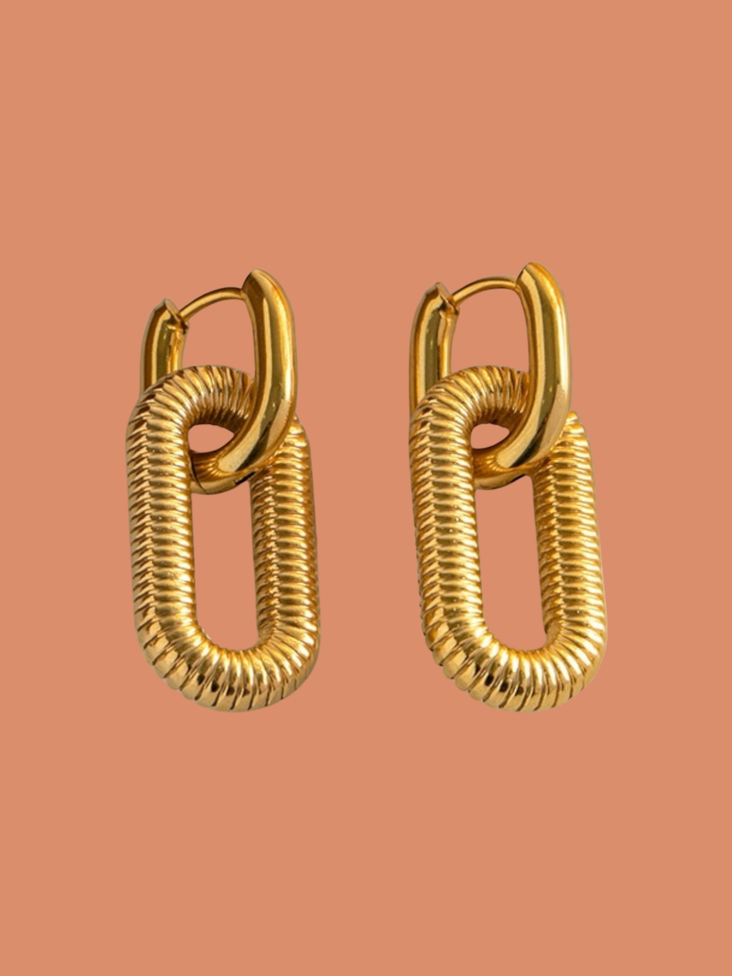 Aretes Julieta Dorado