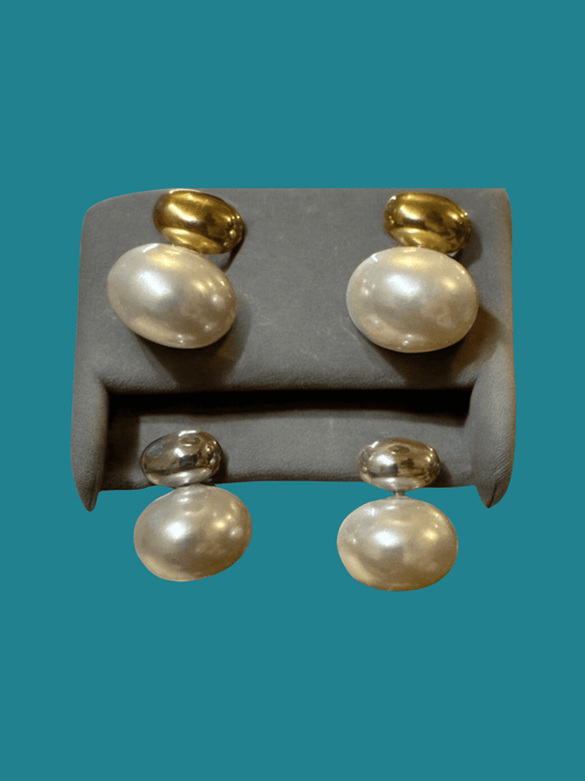 Perlas Ofrenda Plata y Dorado